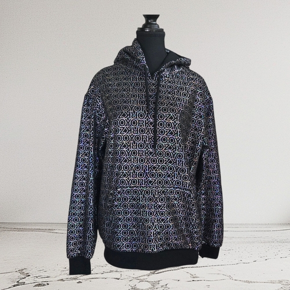 Zoo York Irredescent Logo Hoodie Size Small - Picture 1 of 6